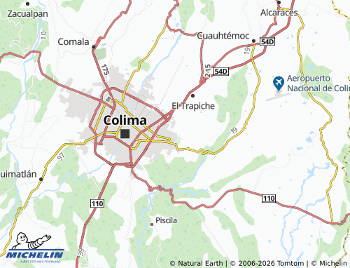 Mapa MICHELIN Andares del Jazmín - ViaMichelin