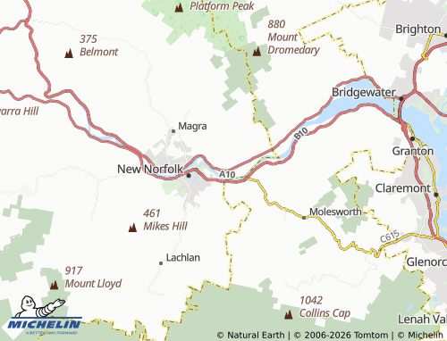 MICHELIN Boyer map - ViaMichelin