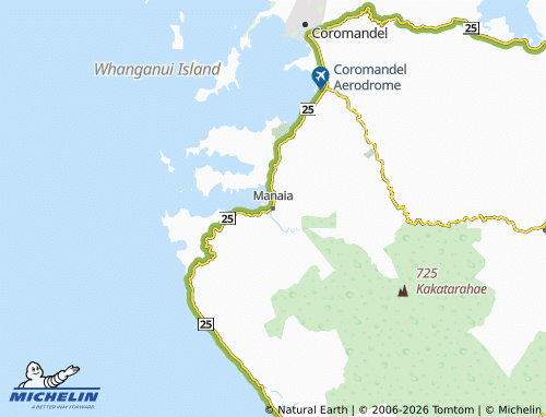 Mapa MICHELIN Manaia - ViaMichelin