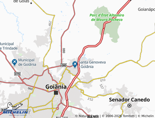 Mapa MICHELIN Setor Asa Branca - ViaMichelin