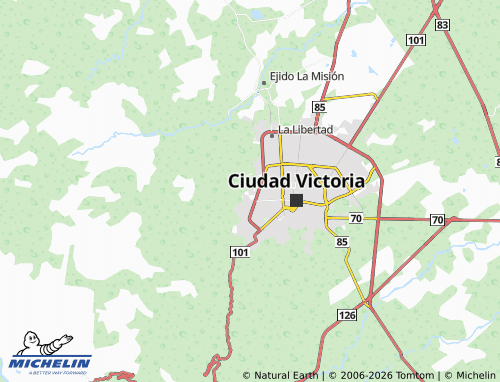 Mappa MICHELIN Valle Dorado - ViaMichelin