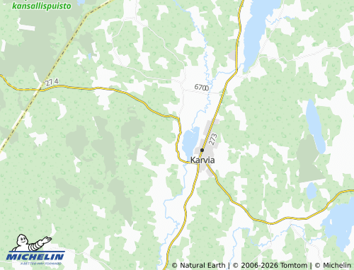 MICHELIN-Landkarte Mattila - ViaMichelin