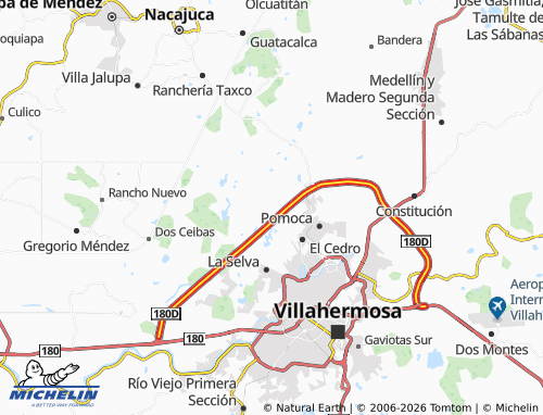 MICHELIN Lomitas map - ViaMichelin