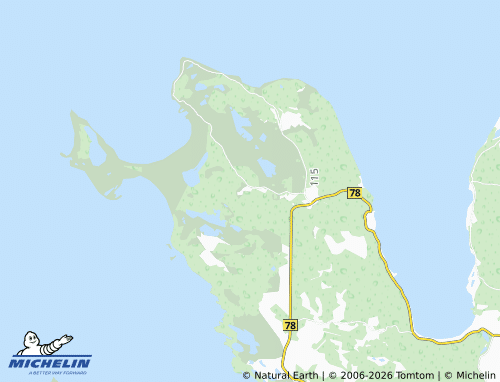 MICHELIN Kuralase map - ViaMichelin