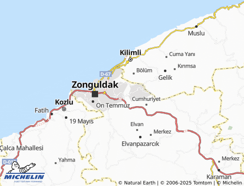 MICHELIN-Landkarte Asma - ViaMichelin