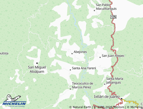 Mappa MICHELIN Tierra Blanca - ViaMichelin