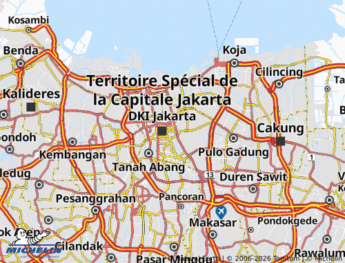 Mapa MICHELIN Senen - ViaMichelin