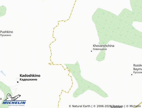 MICHELIN-Landkarte Kulikova - ViaMichelin