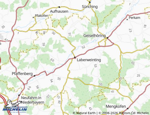 Mappa MICHELIN Laberweinting - ViaMichelin