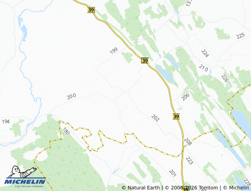 Mapa MICHELIN Visusti - ViaMichelin