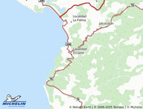MICHELIN Localidad El Llano map - ViaMichelin