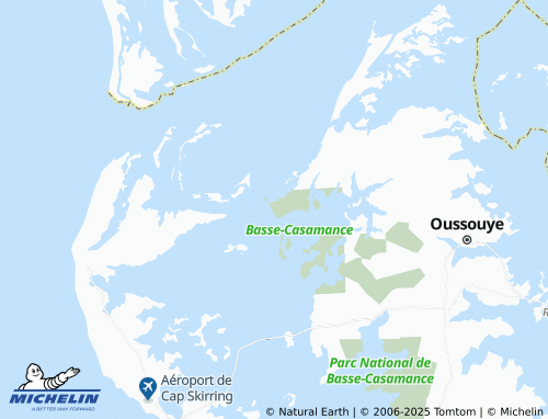 MICHELIN Élinkine map - ViaMichelin