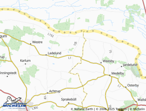 MICHELIN Bramstedtlund map - ViaMichelin