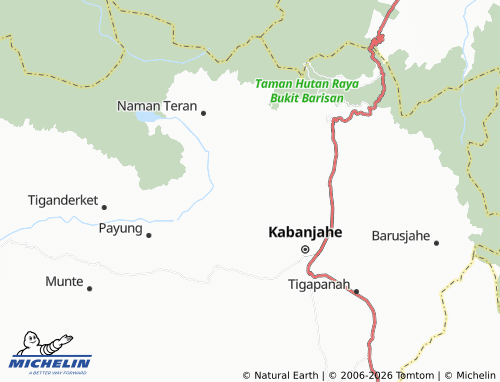 MICHELIN Perteguhen map - ViaMichelin