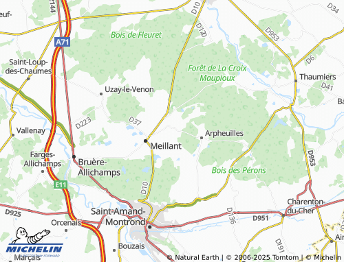Mappa MICHELIN L'Homme - ViaMichelin