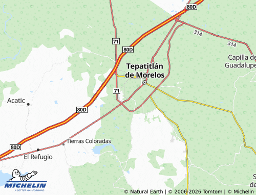 Mapa MICHELIN Cuatro Caminos - ViaMichelin