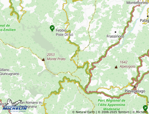 Mappa MICHELIN Civago - ViaMichelin