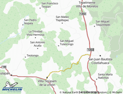 MICHELIN Tortolita map - ViaMichelin