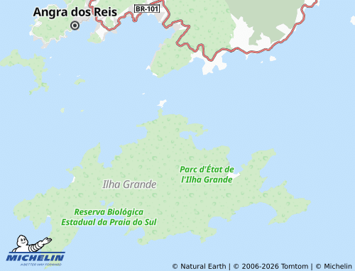 Mappa MICHELIN Enseada das Estrelas - ViaMichelin