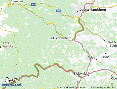MICHELIN Sankt Anna map - ViaMichelin