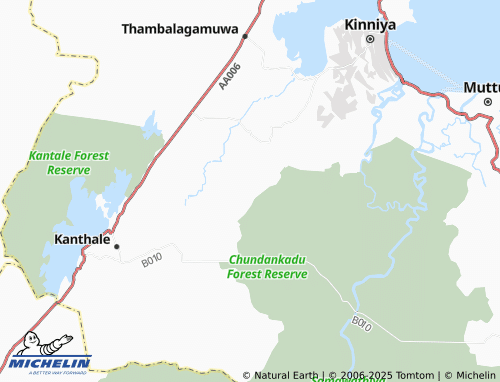 Carte MICHELIN Wanela East - ViaMichelin