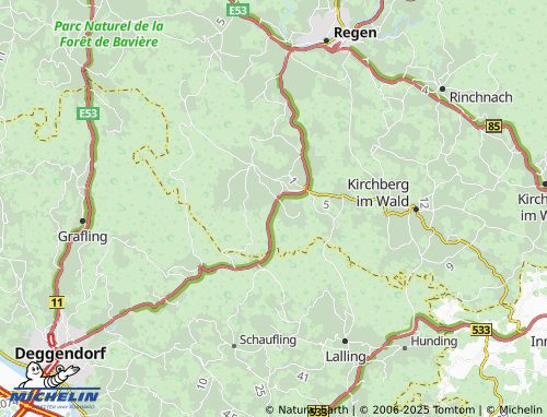 MICHELIN Scheibe map - ViaMichelin