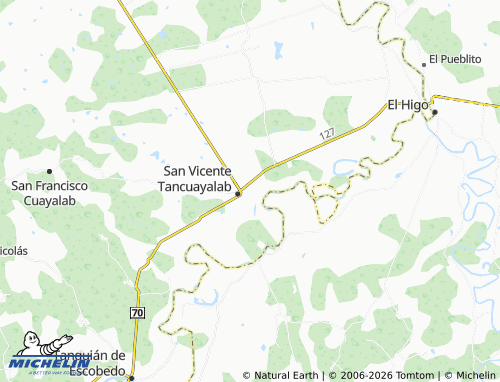 MICHELIN El Ciruelar map - ViaMichelin