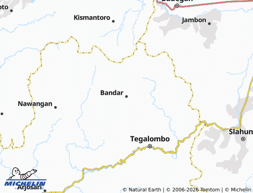 MICHELIN Bandar map - ViaMichelin
