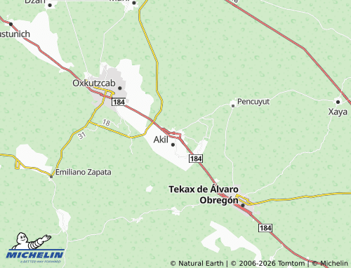 Mappa MICHELIN Centro - ViaMichelin