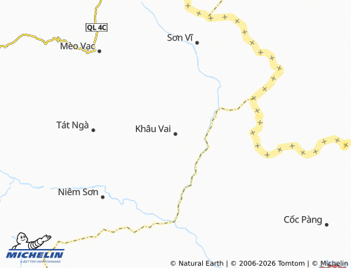 Mapa MICHELIN Khâu Vai - ViaMichelin