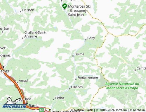 Carte MICHELIN Issime - ViaMichelin