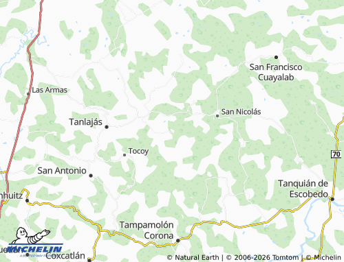 MICHELIN San Pedro map - ViaMichelin