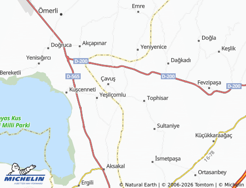 Kaart MICHELIN Danişment - ViaMichelin