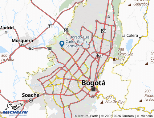Mapa MICHELIN Normandía Occidental - ViaMichelin