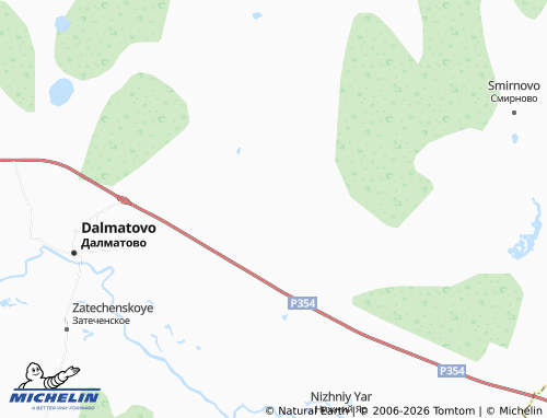 MICHELIN-Landkarte Verkhniy Suvarysh - ViaMichelin