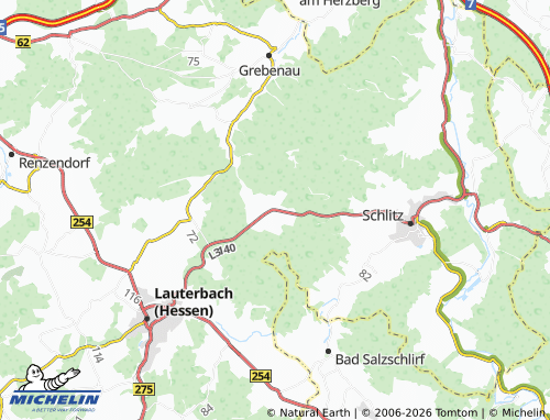 MICHELIN Willofs map - ViaMichelin