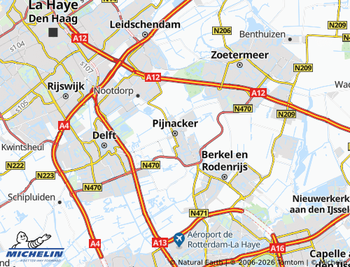 MICHELIN-Landkarte Pijnacker - ViaMichelin