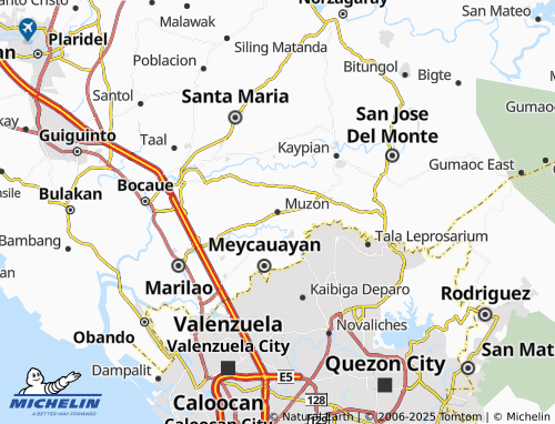 MICHELIN Muzon map - ViaMichelin