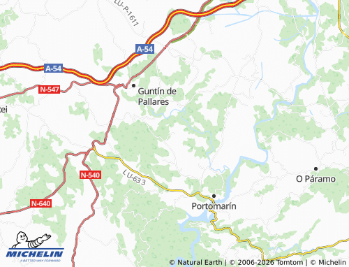 MICHELIN-Landkarte Lousada - ViaMichelin