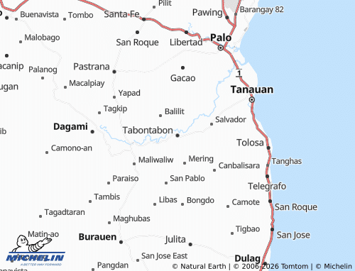 Mappa MICHELIN Tabontabon - ViaMichelin