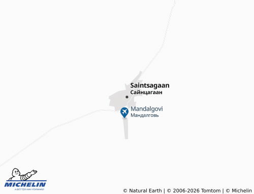 MICHELIN Saintsagaan map - ViaMichelin