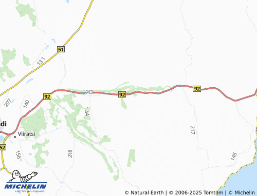 MICHELIN Tõnuküla map - ViaMichelin