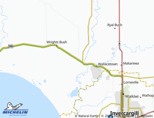 Mapa MICHELIN Argyle Corner - ViaMichelin