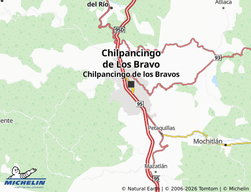 MICHELIN Lomas del Poniente map - ViaMichelin
