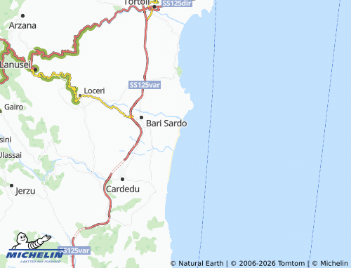 Mapa MICHELIN Torre di Bari - ViaMichelin