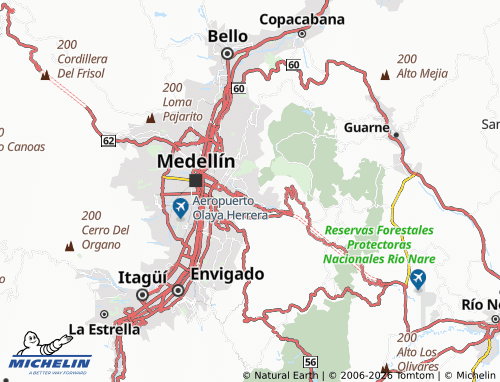 Carte MICHELIN La Libertad - ViaMichelin