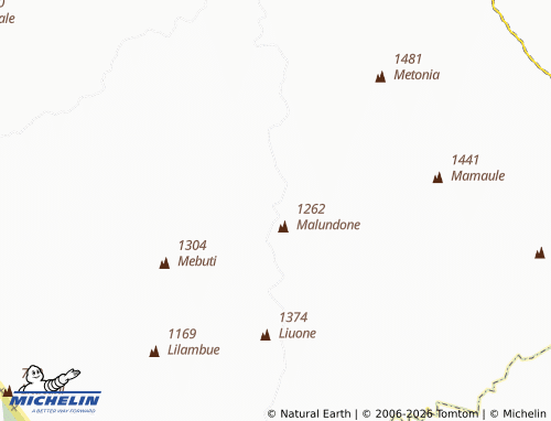 Mappa MICHELIN Metónia - ViaMichelin