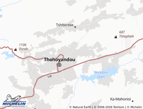 Mappa MICHELIN Makwarela - ViaMichelin