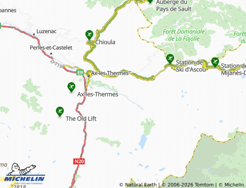 Mapa MICHELIN Orlu - ViaMichelin