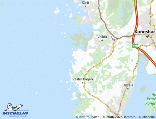 MICHELIN-Landkarte Lerkil - ViaMichelin